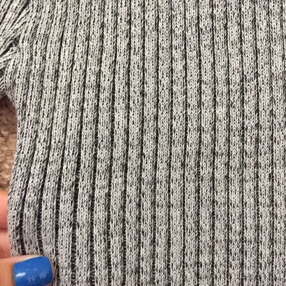 Forever 21 Salt & Pepper Turtleneck Long Sleeve - Picture 2 of 2